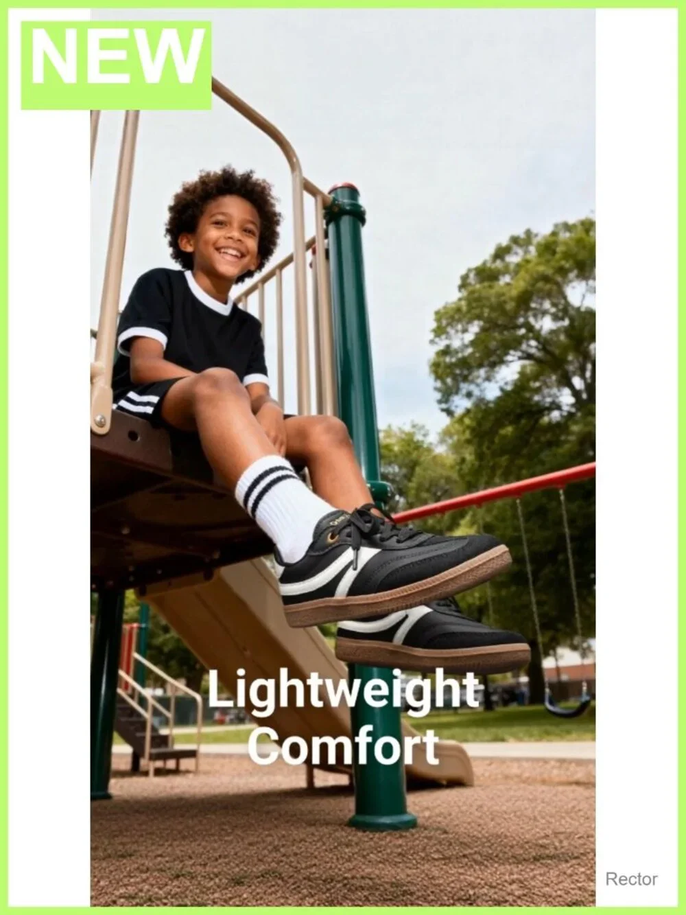 Kids Indoor Soccer Shoes Faux Leather Athletic Sneakers